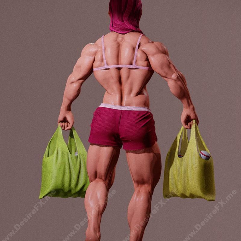 获取生鲜用品——WIP与Sumo——3D打印模型|Getting Groceries – WIP and Sumo – 3D Print Model STL