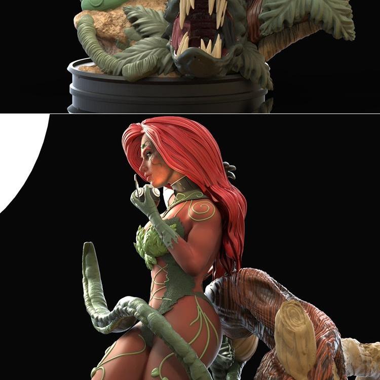 毒藤女：3D打印模型|Poison Ivy