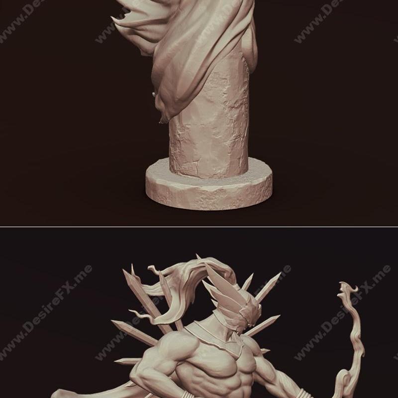3D打印模型：阿奇雕像|Archer Statue – 3D Print Model STL