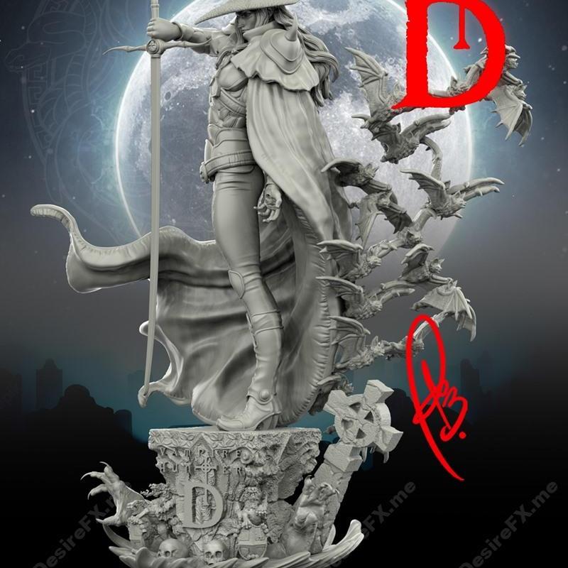 Vampire Hunter D 3D打印模型|Vampire Hunter D – 3D Print Model STL