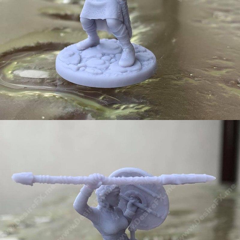 盾之女战士4 - 3D打印模型|Shieldmaiden 4 – 3D Print Model
