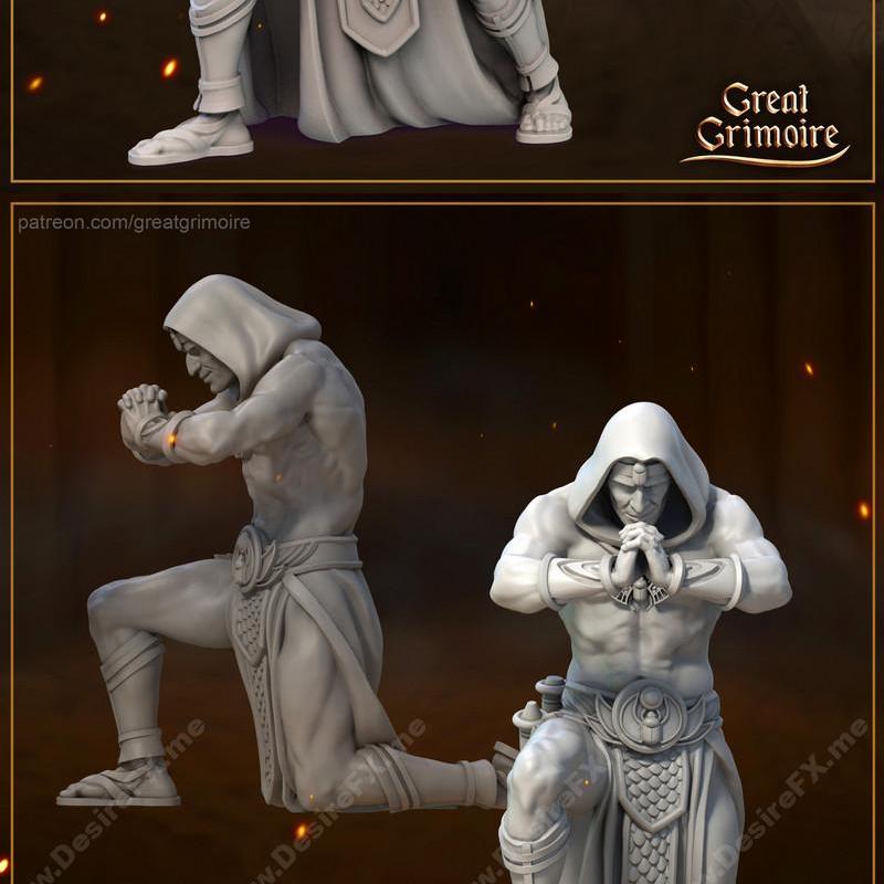 埃及高祭司——3D打印模型|High Priests of Egypt – 3D Print Model STL