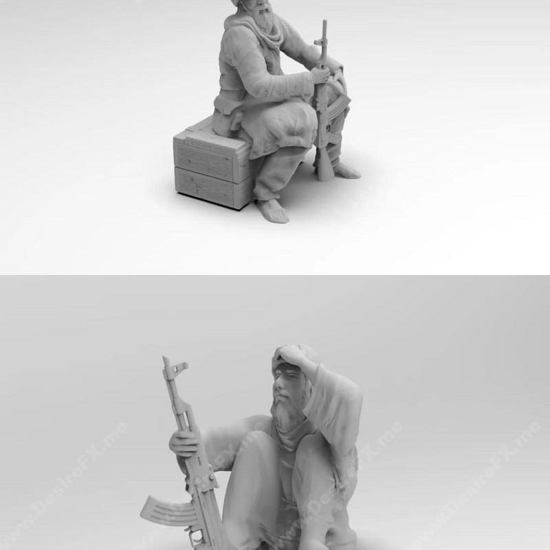 塔利班 3D打印模型 STL|Taliban – 3D Print Model STL