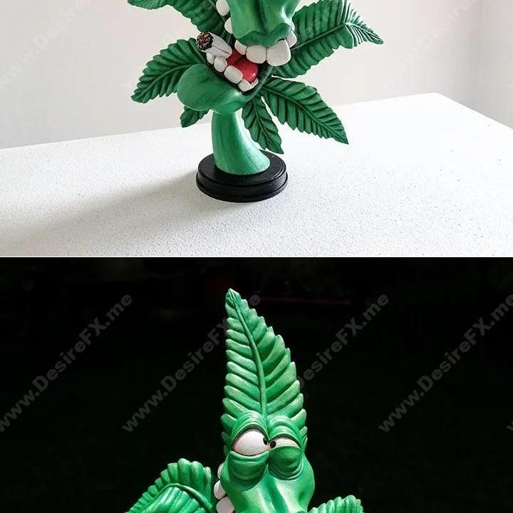 疯狂植物 – 3D打印模型|Crazy Weed – 3D Print Model STL