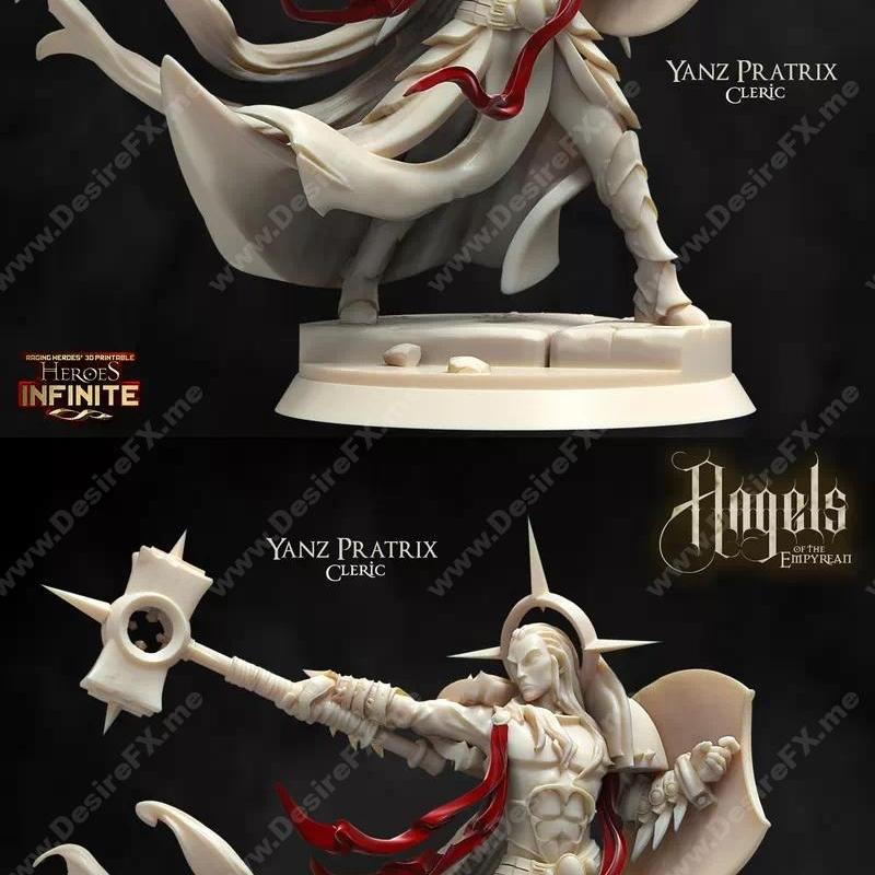 Yanz Pratrix 3D打印模型：圣职者|Yanz Pratrix Cleric – 3D Print Model STL