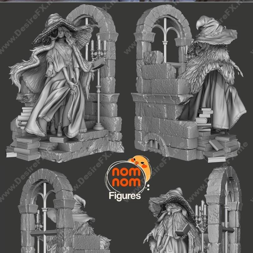 Ranni——《艾尔登法环》3D打印模型|Ranni The Witch – Elden Ring – 3d print model