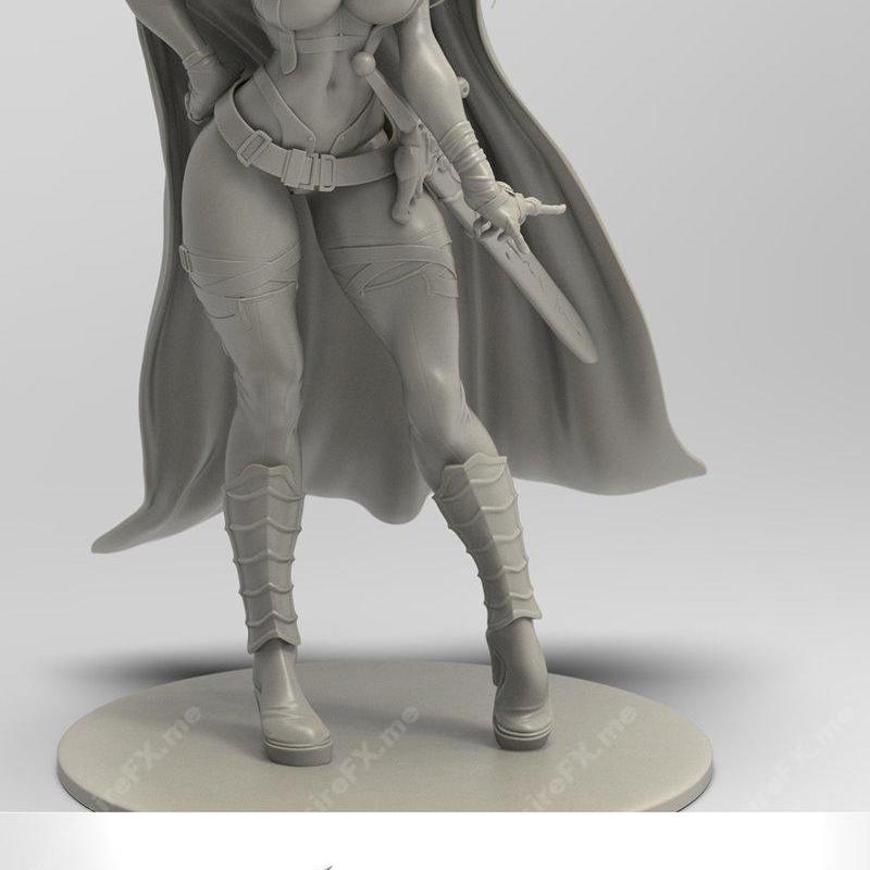 雷霆女帝阿什斯内 3D打印模型|Thunder Empress Arshes Nei – 3D Print Model STL