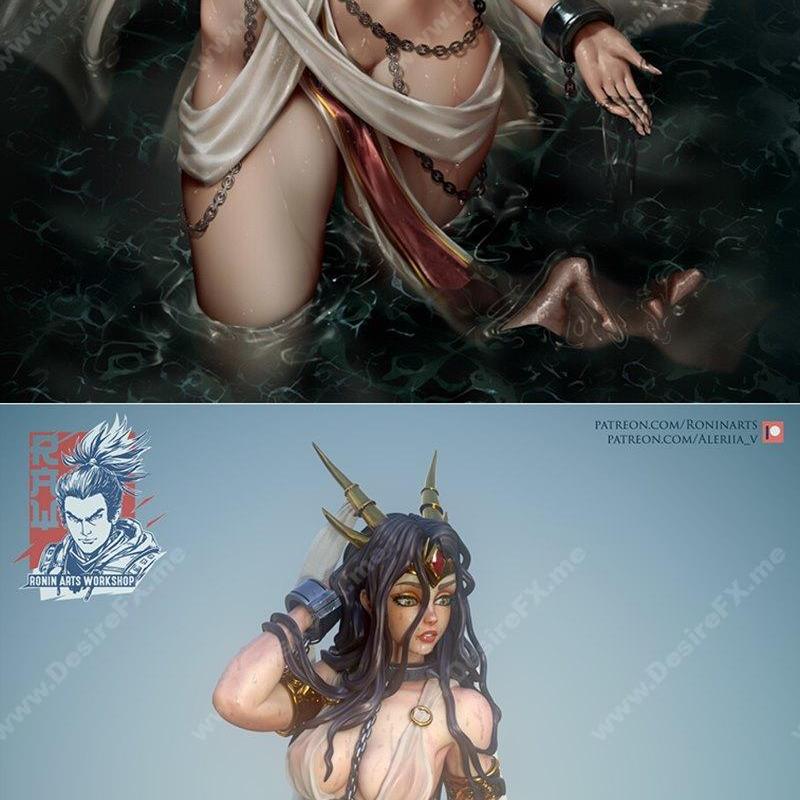 Lady Shura 3D打印模型|Lady Shura – 3D Print Model STL