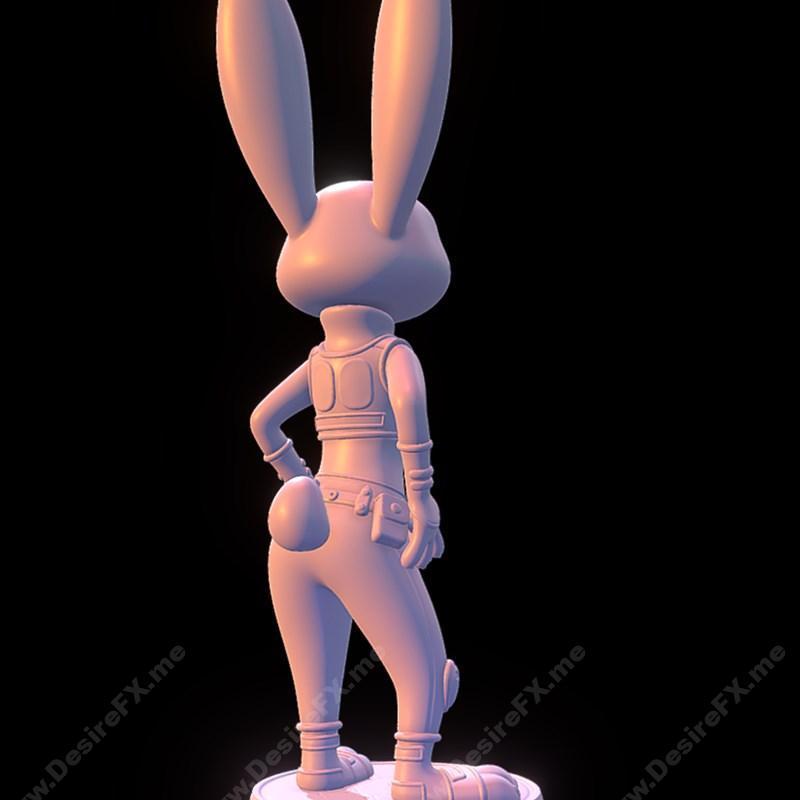《疯狂动物城兔兔与猫狗乐园汤姆的3D打印模型》|Judy Hopps – Zootopia and Tom – Tom and Jerry – 3D Print Model STL