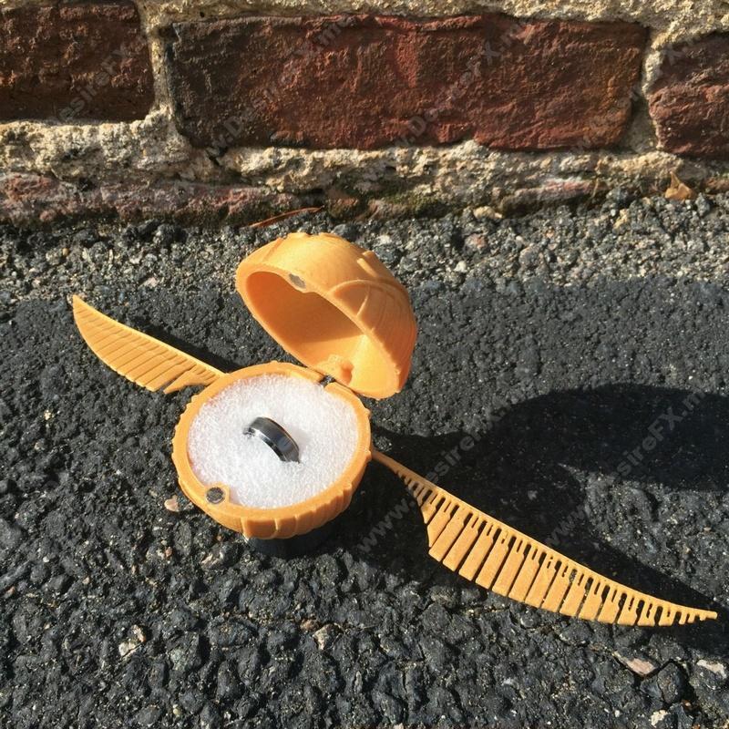 Snitch Box – 3D打印模型：动漫角色斯尼奇盒|Snitch Box – 3D Print Model STL