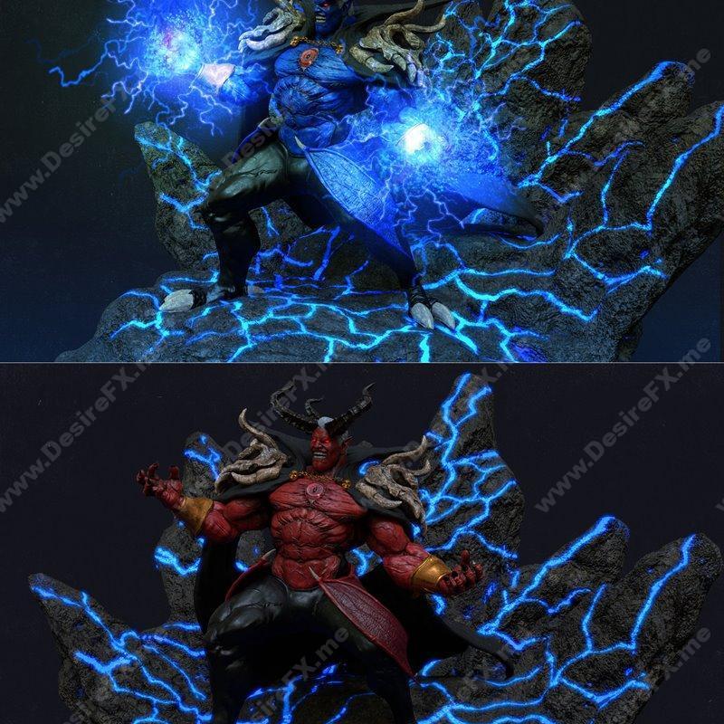 街头霸王V反派贝格·维加（M.Bison）3D打印模型|Street fighter V Boss Vega (M.Bison) Evil ver – 3D Print Model STL