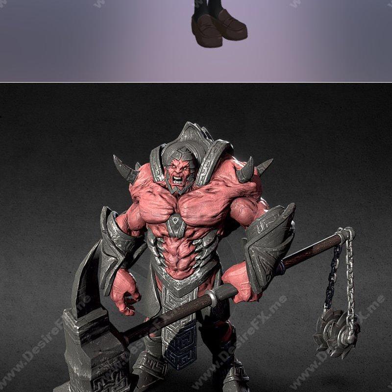 Komi 正太与阿格莫德 3D打印模型|Komi San and Argh Moured – 3D Print Model STL