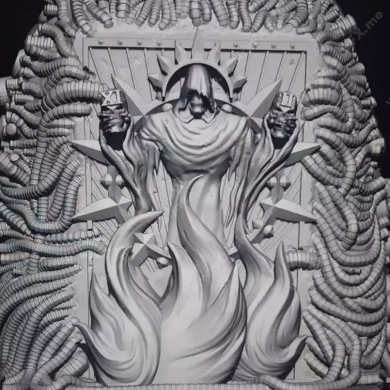 荣耀之主——辉煌支柱守护者 3D打印模型|Glorious Overlord – Fabulous Pillar Guardians – 3D Print Model STL