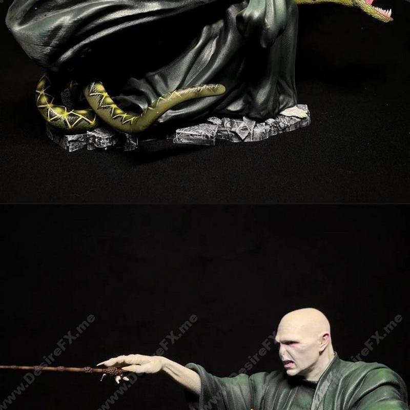 伏地魔与纳吉尼 3D打印模型|Lord Voldemort and Nagini – 3D Print Model STL