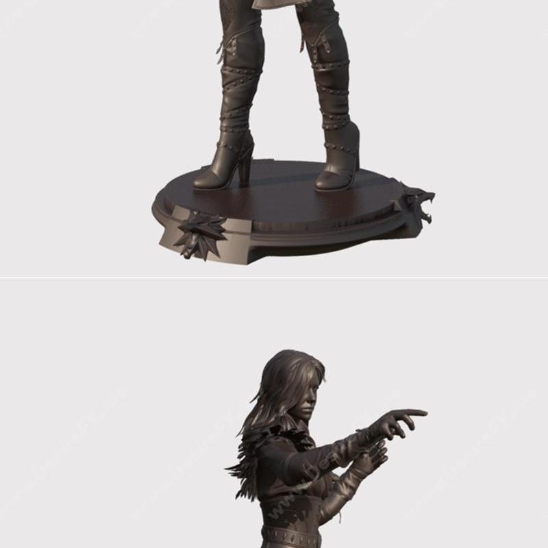 《巫师：永恩堡的伊恩费尔 3D打印模型》|Yennefer of Vengerberg – The Witcher – 3D Print Model STL