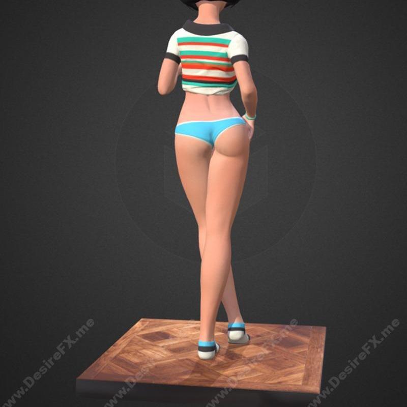 克里斯与H18克里斯16号灭绝 3D打印模型|Chris and H18 Chris 16 Decimation – 3D Print Model STL