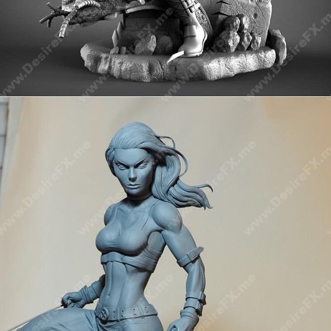 X 23 Cody 3D打印模型 STL|X 23 cody HD – 3D Print Model STL