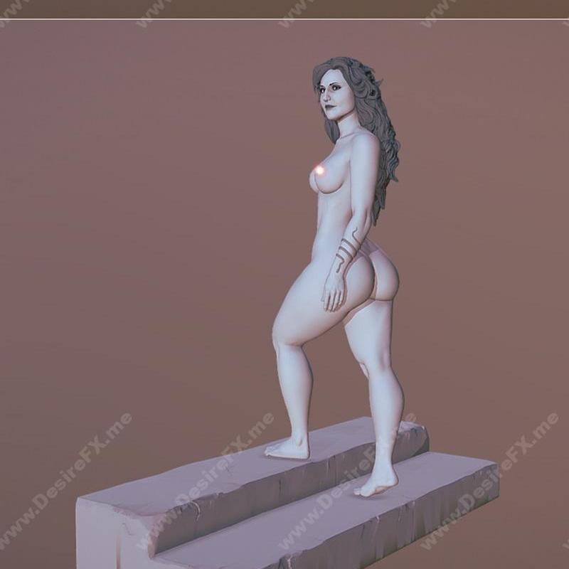 亚马逊女性 - 3D打印模型 STL|Amazon Woman – 3D Print Model STL