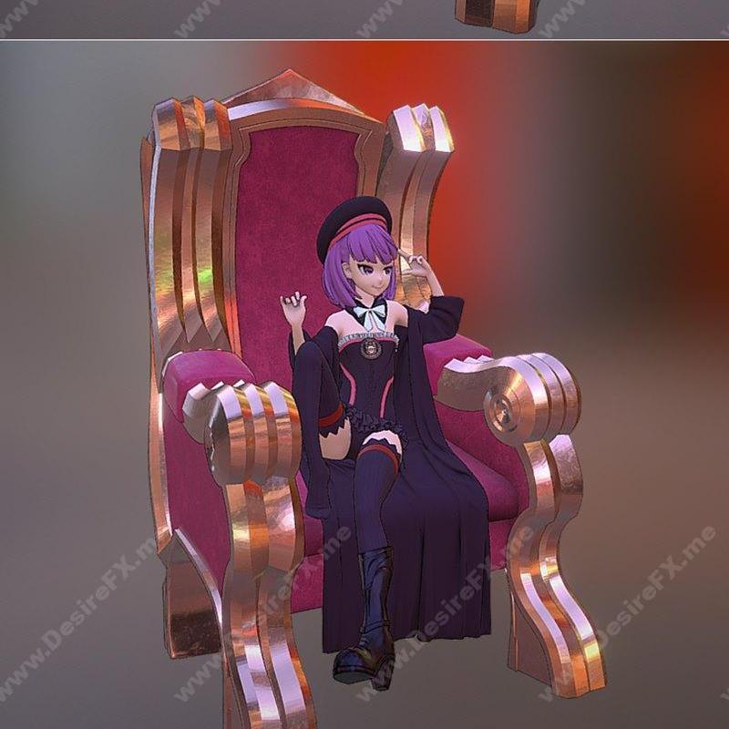 海伦娜 命运石之门 3D打印模型|Helena Fate Grand Order – 3D Print Model STL