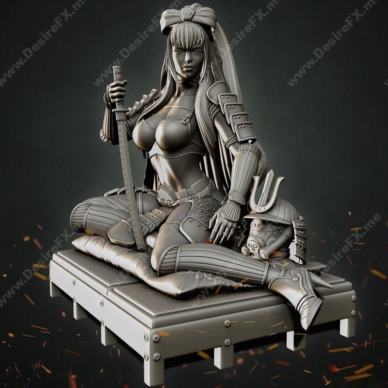 风暴兵 Samurai 潮流姿势 3D打印模型|Stormtrooper Samurai Sexy Pose – 3D Print Model STL