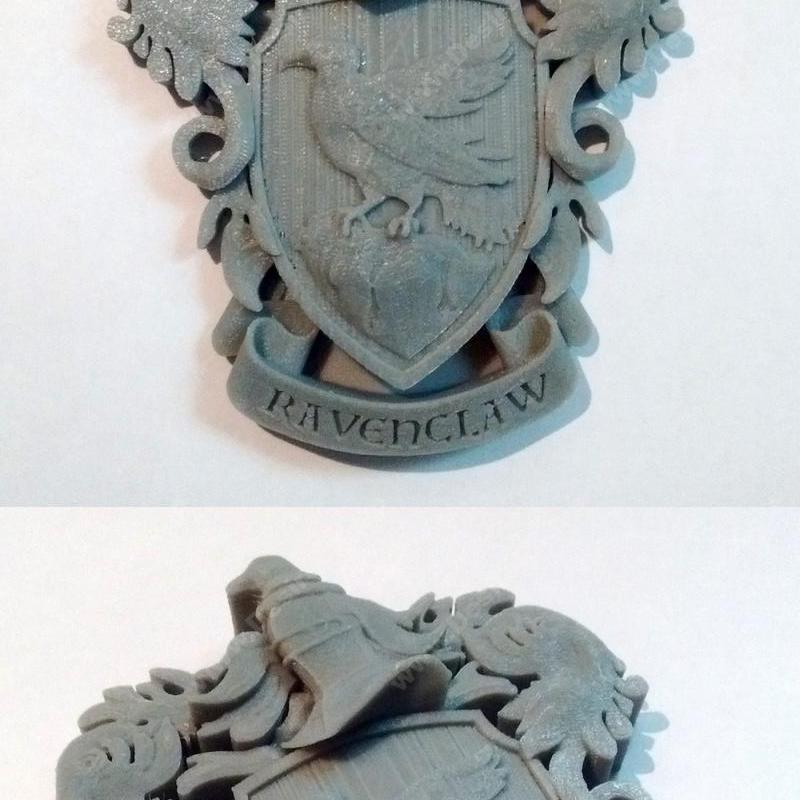 罗恩克瓦-拉文克劳-3D打印模型|Coat of Arms – Ravenclaw – 3D Print Model STL