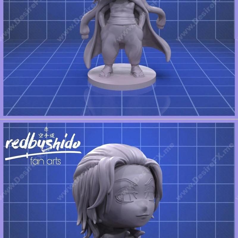 东京复仇者 3D打印模型 Mikey Nendoroid风格粉丝创作|Mikey Nendoroid Style FanArt from Tokyo Revengers – 3D Print Model STL