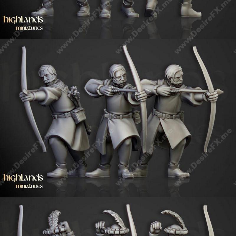 高海拔迷你模型 - 太阳之地博文|Highlands Miniatures – Sunland Bowman