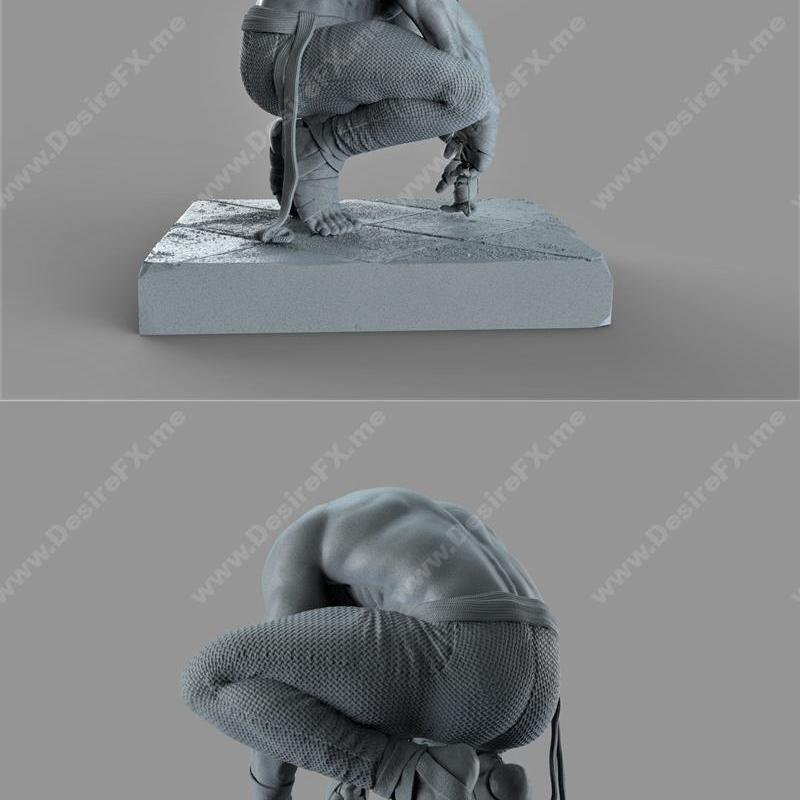 铁拳 3D打印模型|Iron Fist – 3D Print Model STL
