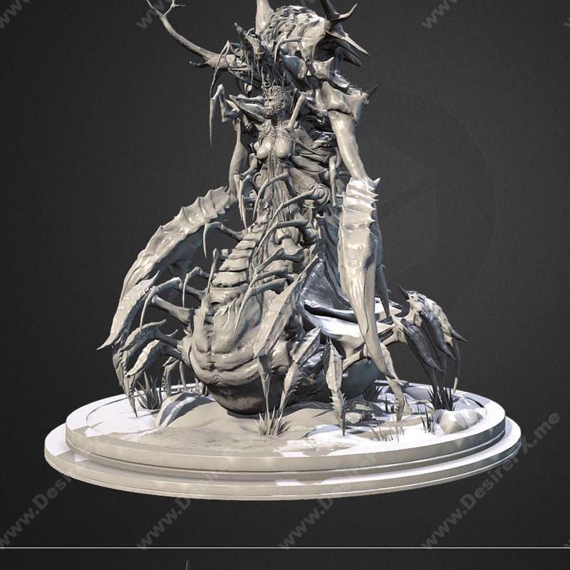 死亡先知与塞克特的诅咒——3D打印模型|Deaths oracle and The curse of Serqet – 3D Print Model STL