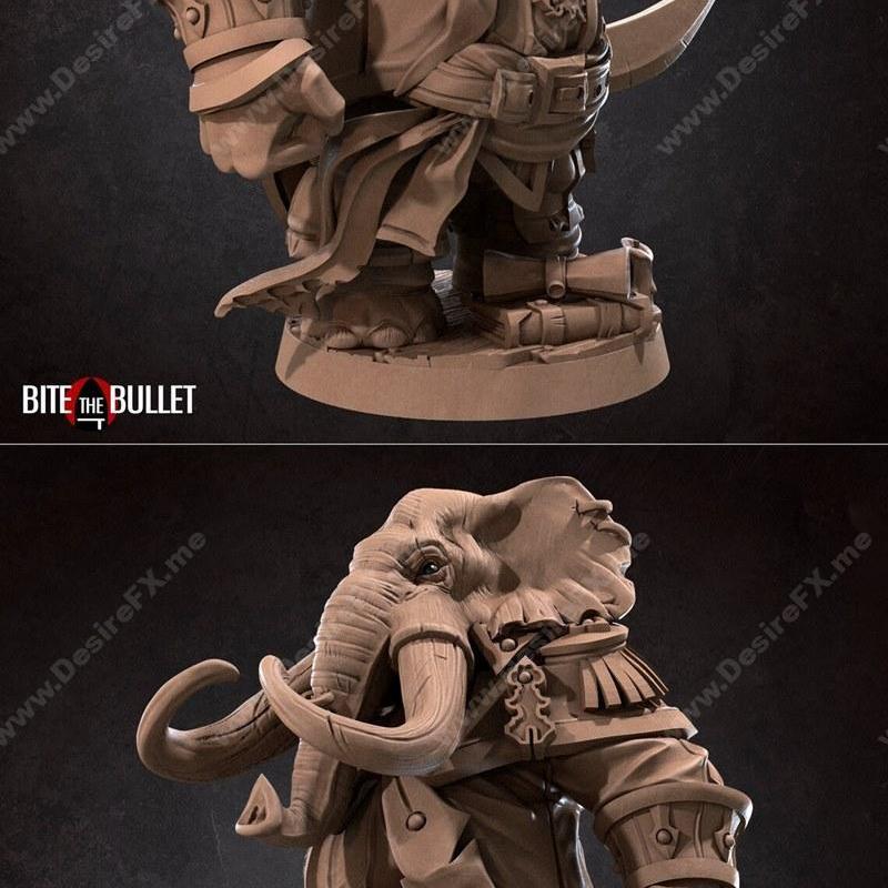 洛克斯多恩指挥官——3D打印模型|Commander Loxodon – 3D Print Model STL
