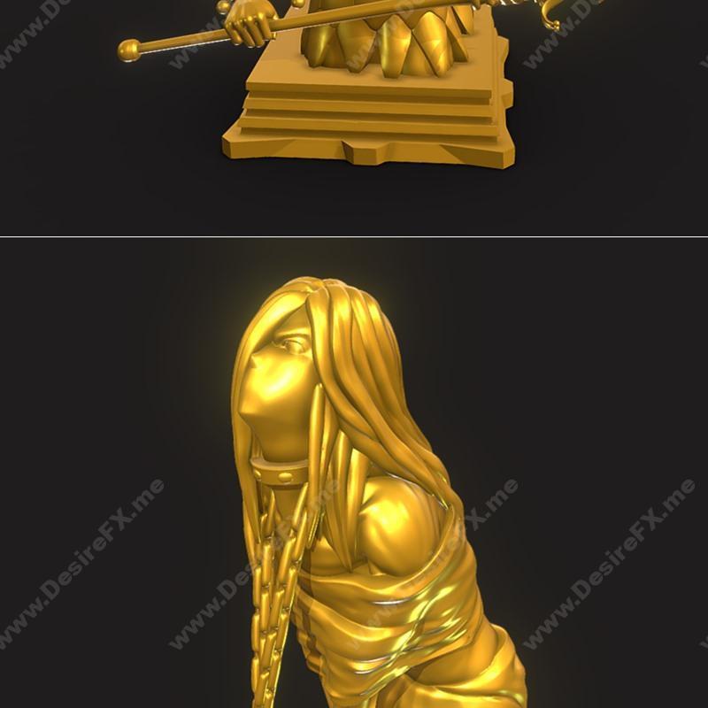FGO 战士类与替身类棋子 3D打印模型|Fate Grand Order Avenger Class and Alter Ego Class Chess Piece – 3D Print Model STL