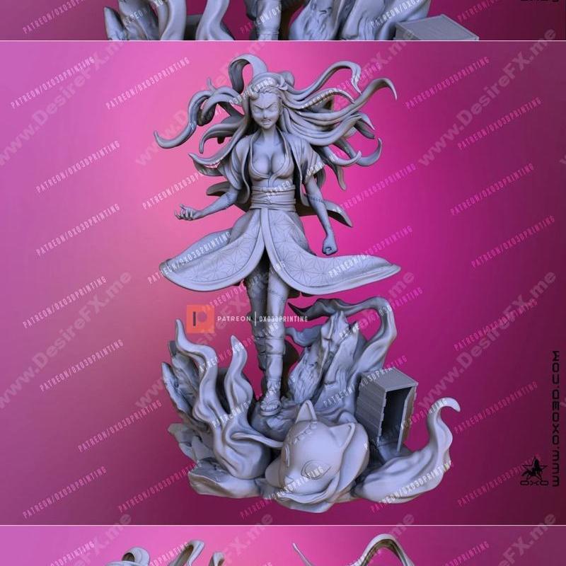 涅古佐 3D打印模型|Nezuko – 3D Print Model STL