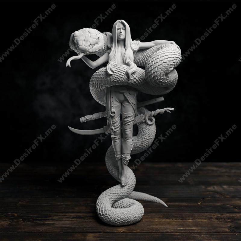 Boa - 3D打印模型 - 动漫游戏角色立体模型|Boa – 3D Print Model STL