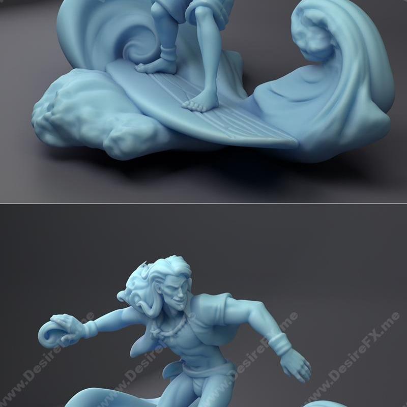 双女神 2022年7月 3D打印模型 STL|Twin Goddess July 2022 – 3D Print Model STL