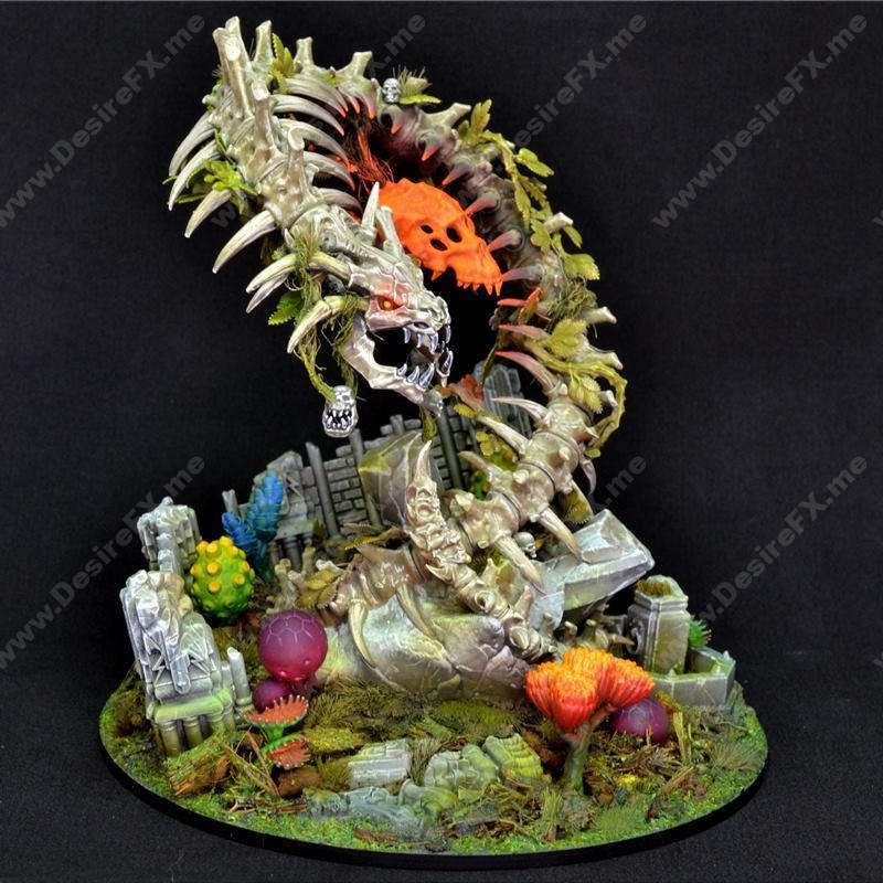 火龙-3D打印模型|Fire Dragon – 3D Print Model STL