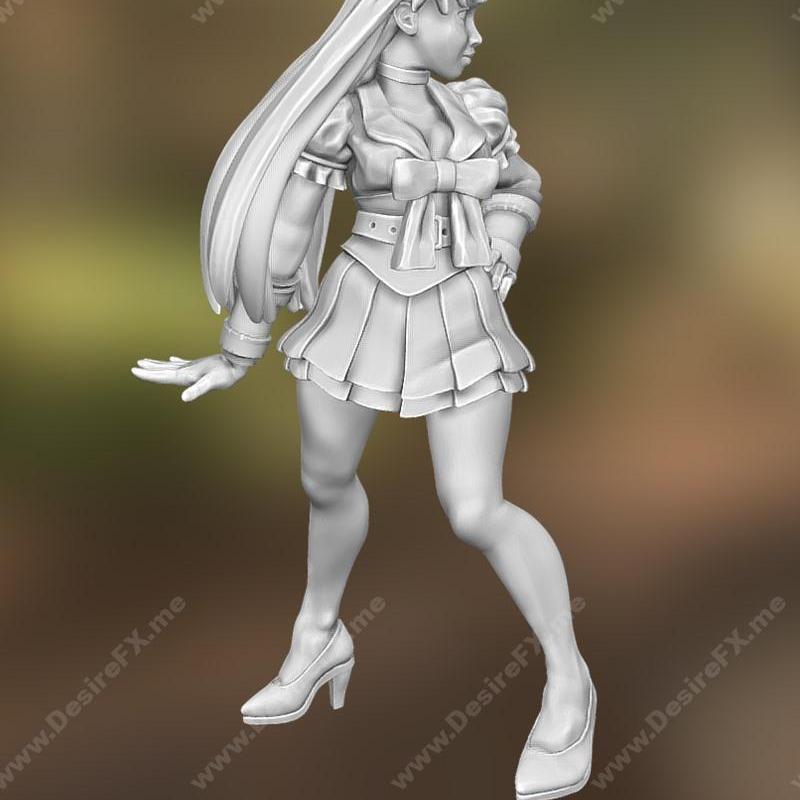航海者-D&D迷你模型-3D打印雕塑|Sailor – D and D Miniature – 3D Print Model STL