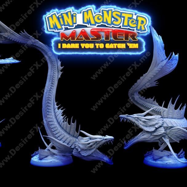 凶猛龙鱼3D打印模型|Hungering barracuda