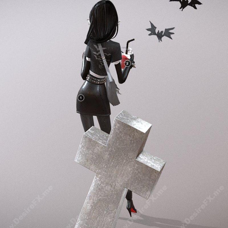 生化危机8 女吸血鬼 3D打印模型|Vampire Lady and Resident Evil 8 Vampire lady – 3D Print Model STL