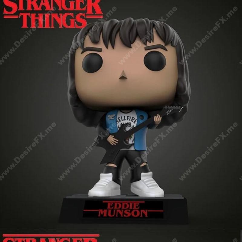 Funko Stranger Things 爱德华·穆尔森 3D打印模型|Funkos Eddie Munson Stranger Things – 3D Print Model STL