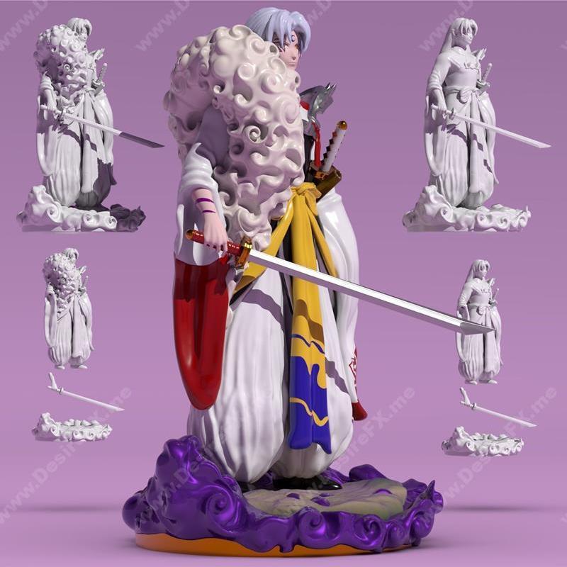 Sesshomaru 3D打印模型|Sesshomaru – 3D Print Model STL
