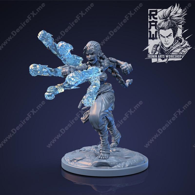 Karoku The Monk 3D打印模型|Karoku The Monk – 3D Print Model STL