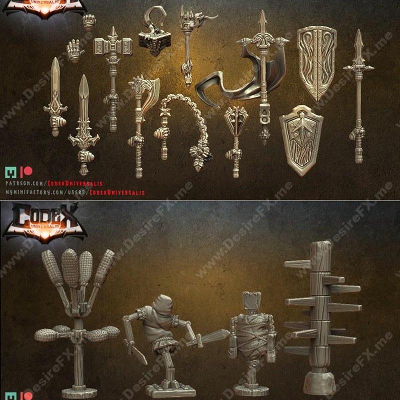 万界典籍·黑狮骑士团·3D打印模型|Codex Universalis – Black Lion Knighthood – 3D Print Model STL