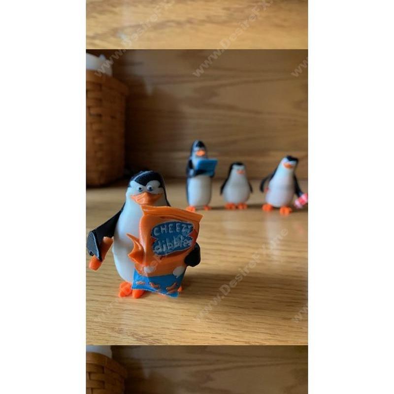 企鹅家族3D打印模型|Penguins of Madagascar