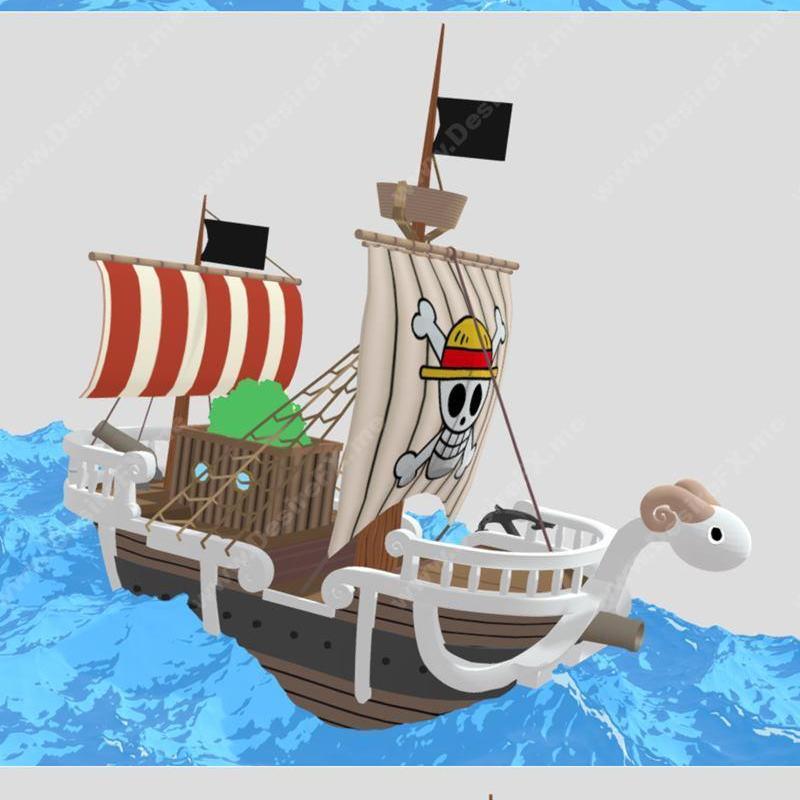 Going Merry 3D打印模型|Going Merry – 3D Print Model STL
