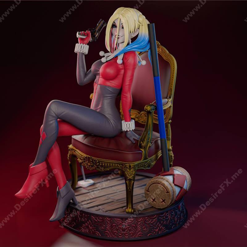 哈莉·奎因经典动漫角色3D打印模型|Harley Quinn Classic