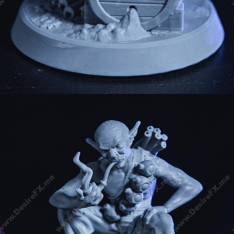 Goblin Grenadier 3D打印模型|Goblin Grenadier