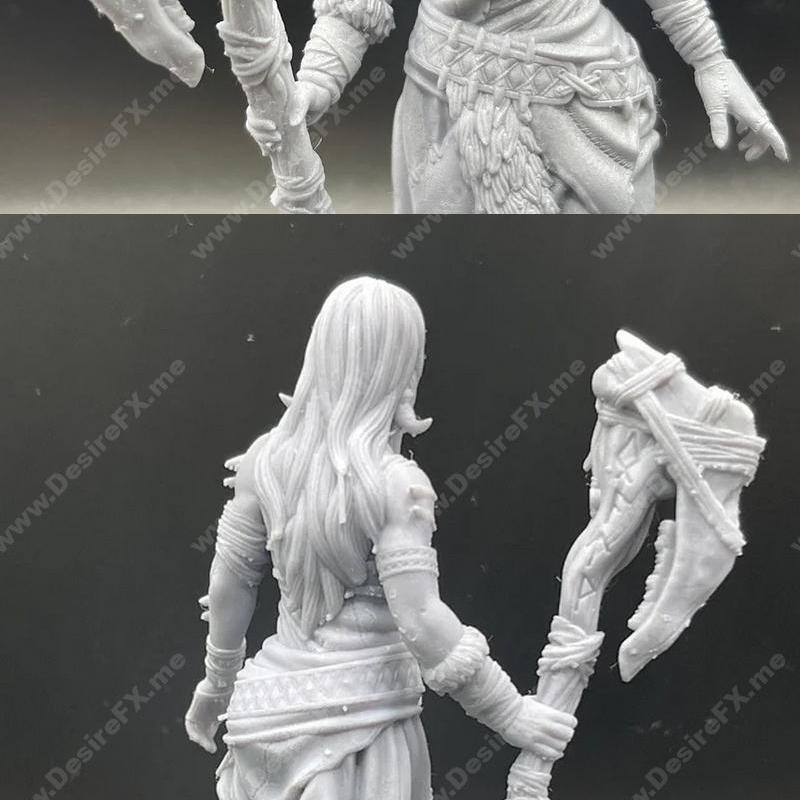 半人巨女3D打印模型|Half Giantess