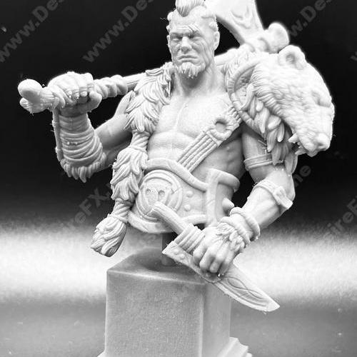 Berserk 之 龙之子 3D打印模型|Berserk Bust