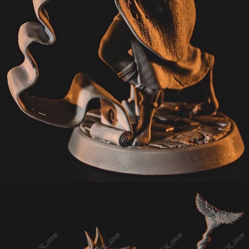 杰克犬牧师 3D打印模型|Werejackal Priest