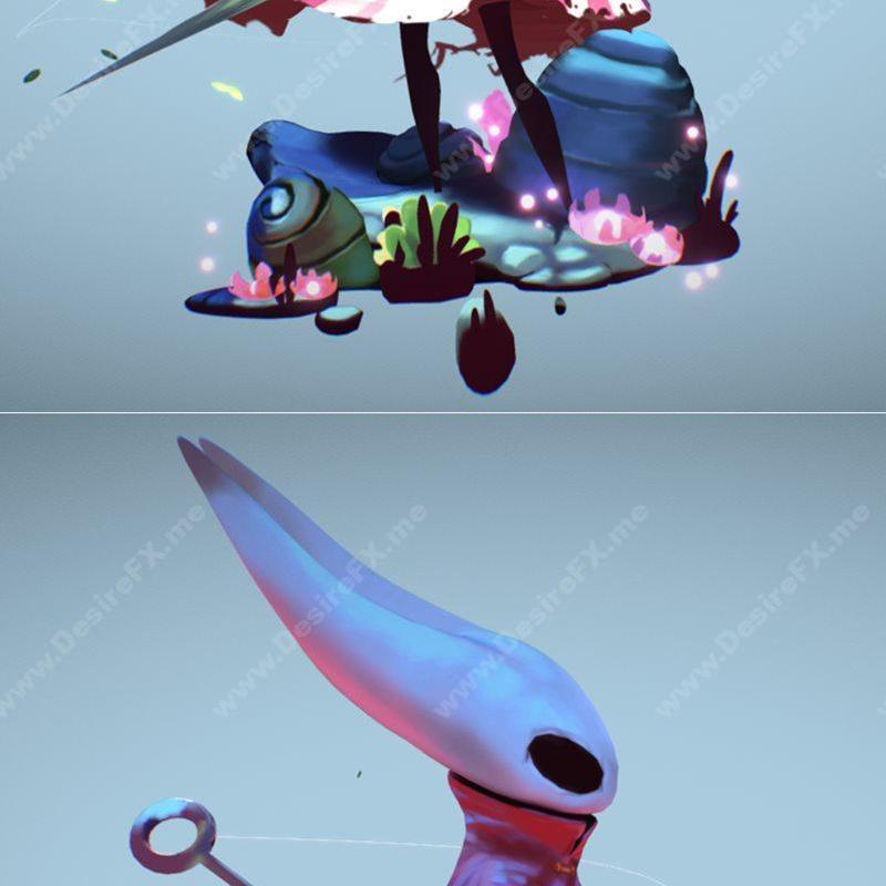 空洞骑士 蝴蝶 烤肉模型|Hollow Knight Hornet Yoshiyaki